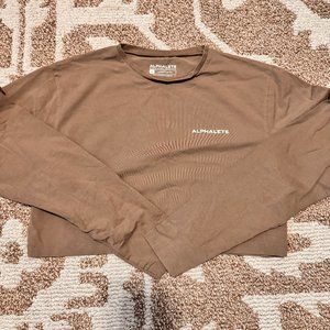 Alphalete Cropped Shirt